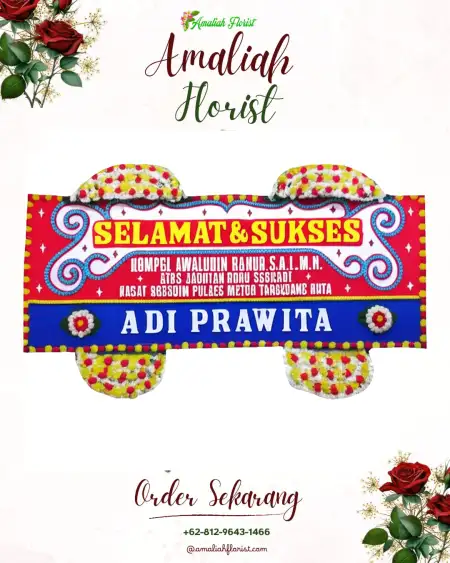 Papan Bunga Ucapan Selamat Subagan